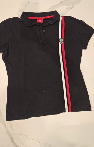 Polo Ducati donna nero