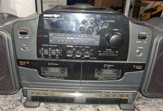 Cadena musical Brigmton W-750 CD/Cassette/Radio