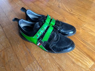 Zapatillas Psyco Italia Negro y Verde