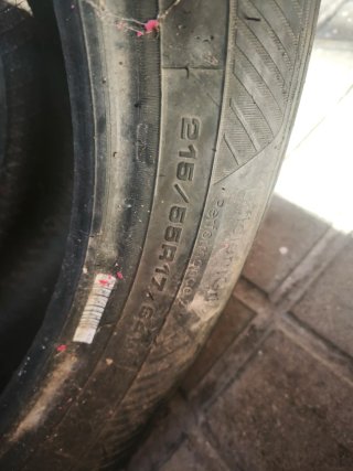 2 Neumáticos 215/55/17 W91 goodyear EfficientGrip