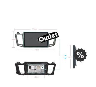 PK RADIO GPS ANDROID 12 PARA TOYOTA RAV4 13-17 M010188L1