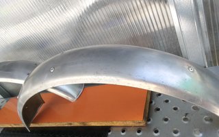 Guardabarros Aluminio Puch Minicross Delanteros