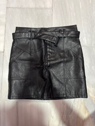 Falda cuero Morgan Talla L/40