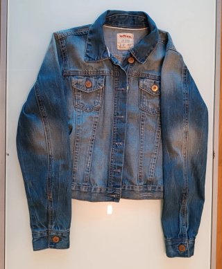 Cazadora vaquera Lefties niña azul