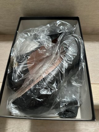 Zapatos tacón Peep Toe Lodi Piel Negro Talla 40