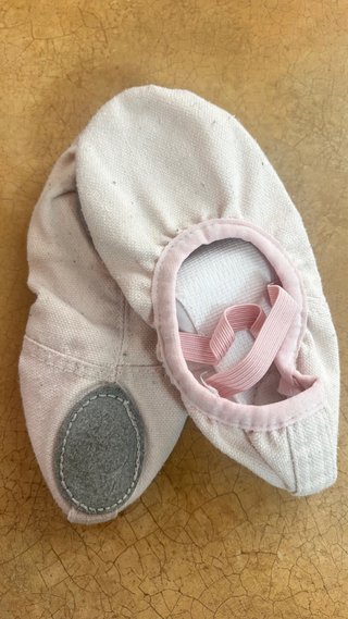 Lote de 3 pares de zapatillas de ballet de niña