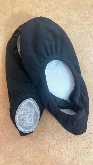 Lote de 3 pares de zapatillas de ballet de niña