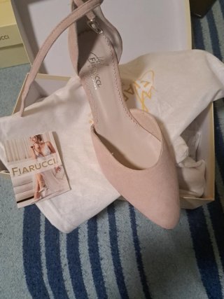 Zapatos Fiarucci Novia Piel Rosa Talla 40.5