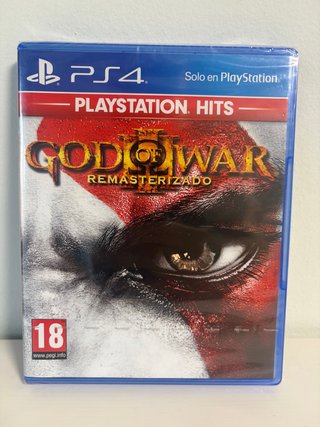 God of War III Remasterizado PS4 Precintado