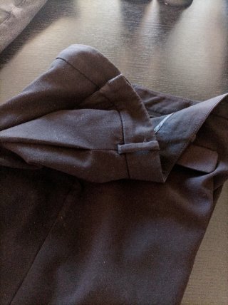 Pantalón negro Zara