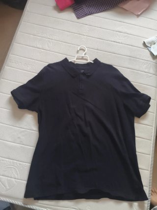 Camisa Polo Negra