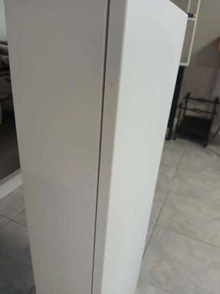 Mueble con estantería blanco