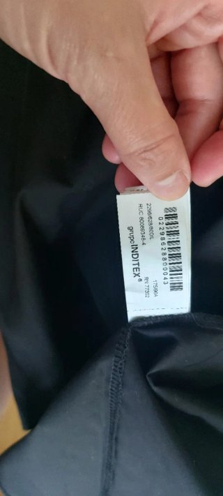 Vestido ZARA largo tirantes rayas