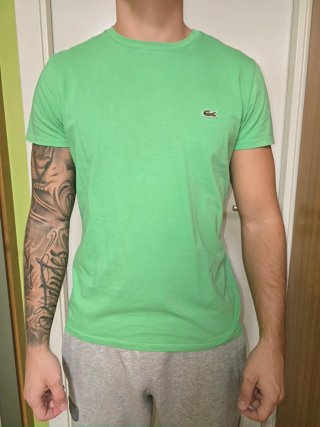 Camiseta Lacoste Verde Talla S
