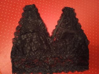 Sujetador Womansecret Negro Encaje