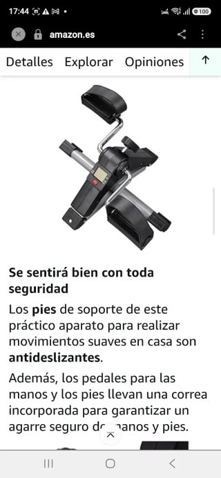 Bicicleta Estática Nueva Caja