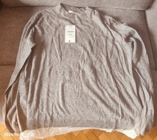 Jersey fino gris Sfera Talla M