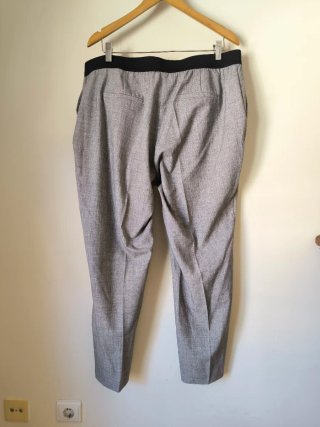 Calças Primark Cinza Tamanho 48