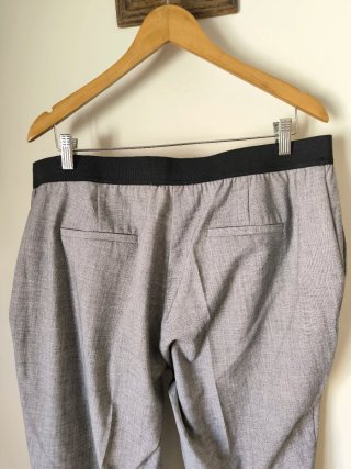 Calças Primark Cinza Tamanho 48