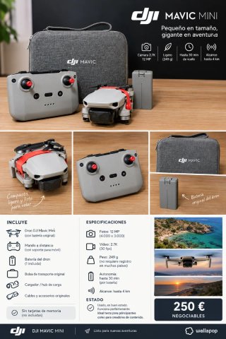 Dron DJI Mavic Mini 4k