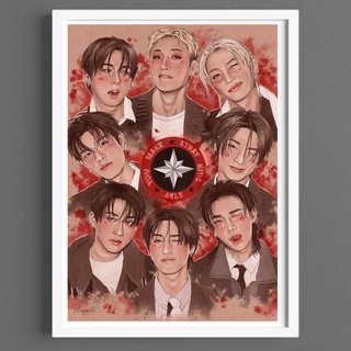 Lámina A4 Stray Kids This&That