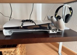PS5 Slim Digital 1TB + 2 Mandos + Cascos