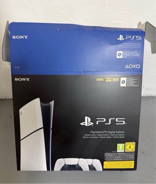 PS5 Slim Digital 1TB + 2 Mandos + Cascos