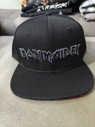 Gorra Iron Maiden Negra Nueva