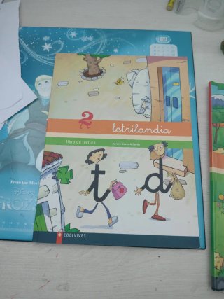 Letrilandia Libro de lectura 1 y 2