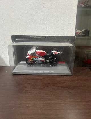 Maqueta Moto Gilera RSA250 Marco Simoncelli