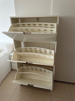 Zapatero Blanco Ikea 3 Puertas