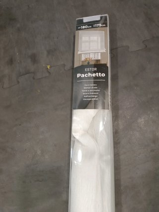 Estor Paqueto Blanco 180x175cm
