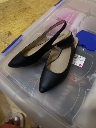 Zapatos Negros Tex Talla 38