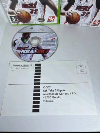 🇪🇦 NBA 2K7 Xbox 360 PAL España Como Nuevo juego