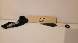 Figura Naruto Banpresto Jump + Kunai