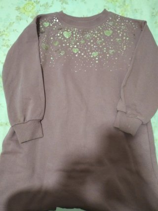 Vestido Camiseta Rosa con Corazones niño/a