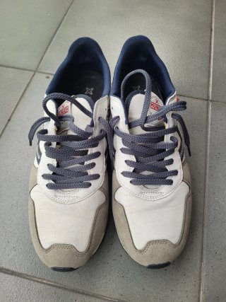 Zapatillas Munich Beige y Azul