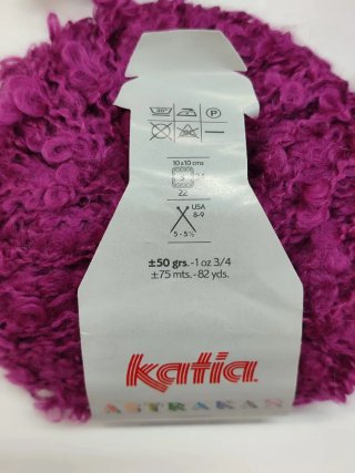 9 Ovillos mohair Katia Astrakan