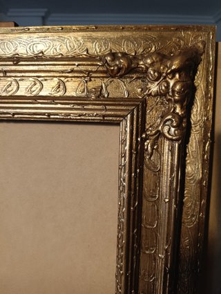 Marco Barroco Madera Dorado antiguo.