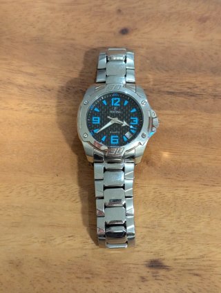 Reloj Festina Hombre Esfera Negra y Azul