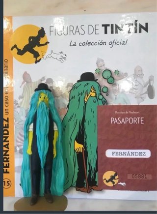 Figura Tintín: Fernández (La colección oficial)