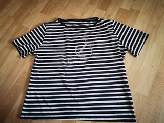 camiseta rayas estilo marinero talla L