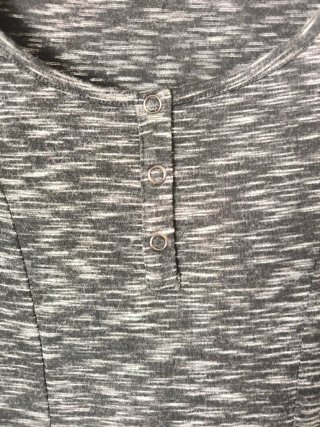 Vestido Bershka Cinza Tamanho S