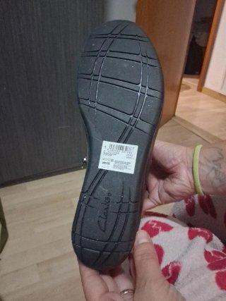 Botines con cuña Clarks negros