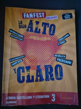 Lengua castellana y Literatura, 3 Secundaria, F...