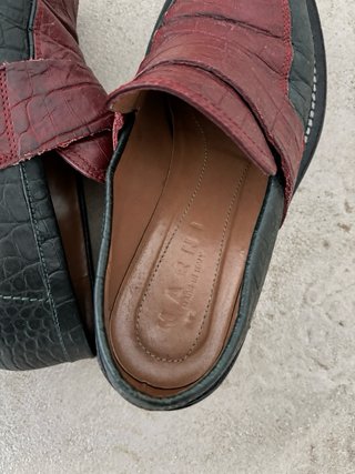 Mocassins Marni bicolor tamanho 36