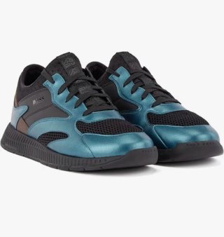 Zapatillas Hugo Boss Titanium Negro/Azul