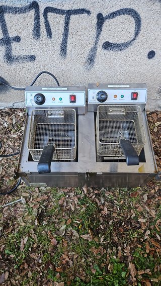 Freidora Eléctrica Doble