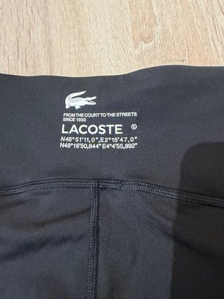 Leggings Lacoste Pretos