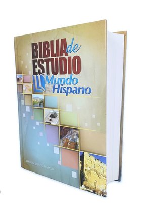 Biblia de estudio mundo hispano: antiguo y nuev...